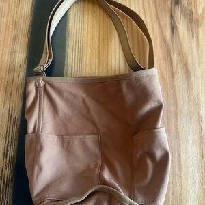 Everlane The Lantern Crossbody Canvas Tote Bag - Tan